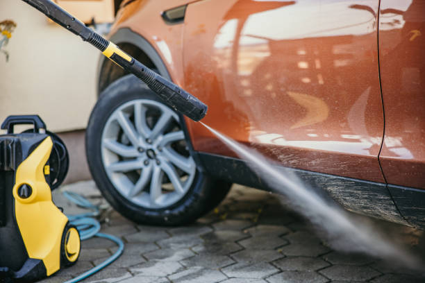 Pressure Washing Brick in Woodcrest, CA